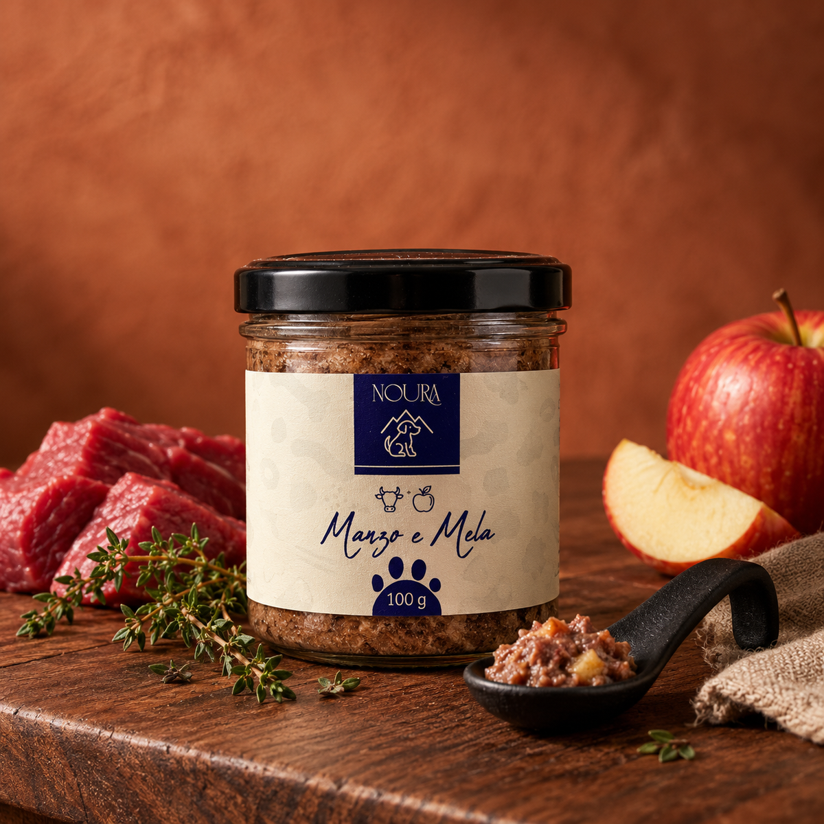 Ragù di Manzo e mela - Gatto